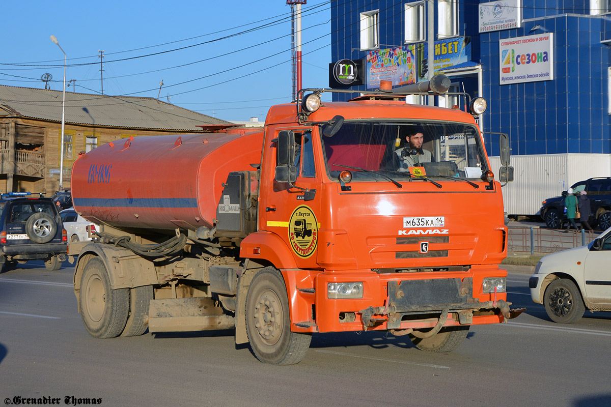 Саха (Якутия), № М 635 КА 14 — КамАЗ-43253-H3