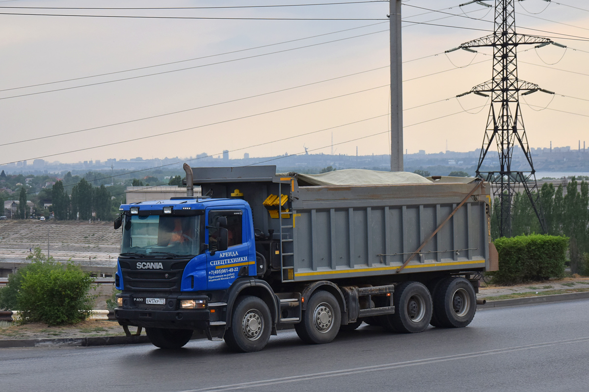 Волгоградская область, № Е 417 КР 777 — Scania ('2011) P400