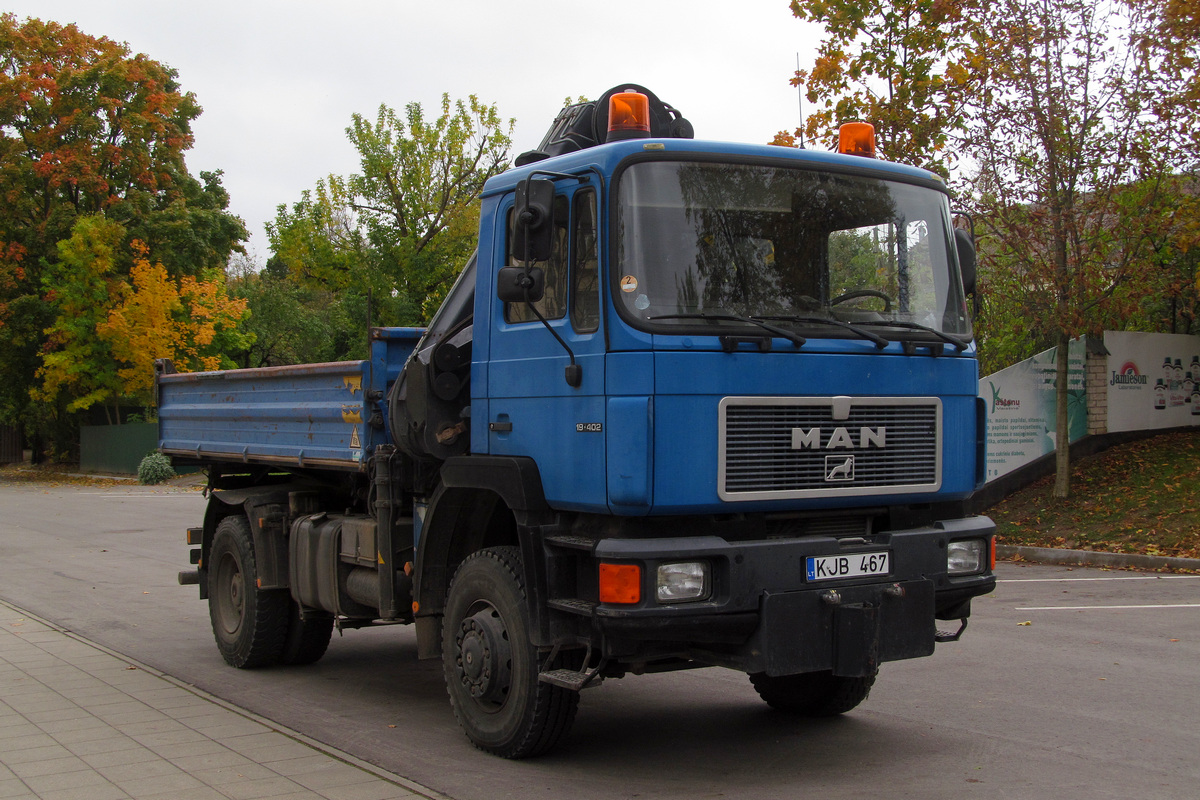 Литва, № KJB 467 — MAN F90 19.402