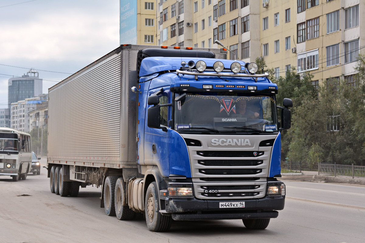 Саха (Якутия), № М 449 КХ 14 — Scania ('2013) G400