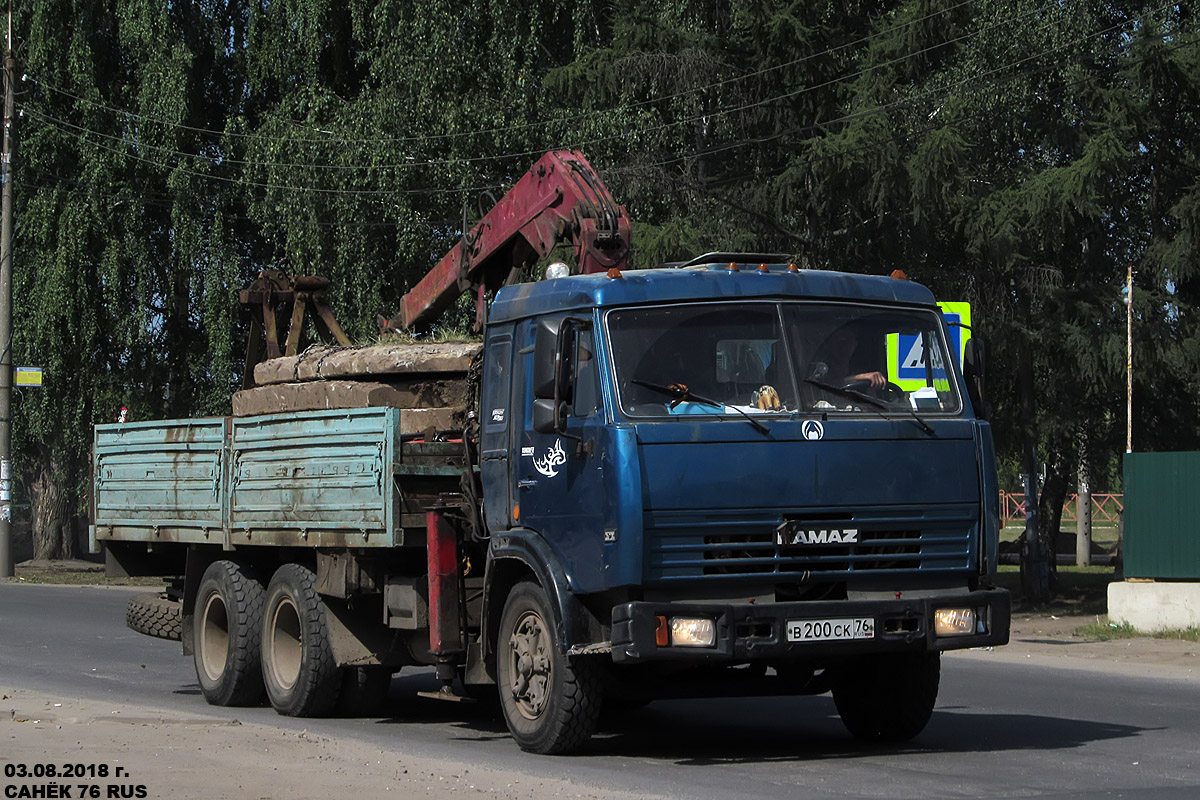 Ярославская область, № В 200 СК 76 — КамАЗ-53215 [532150]