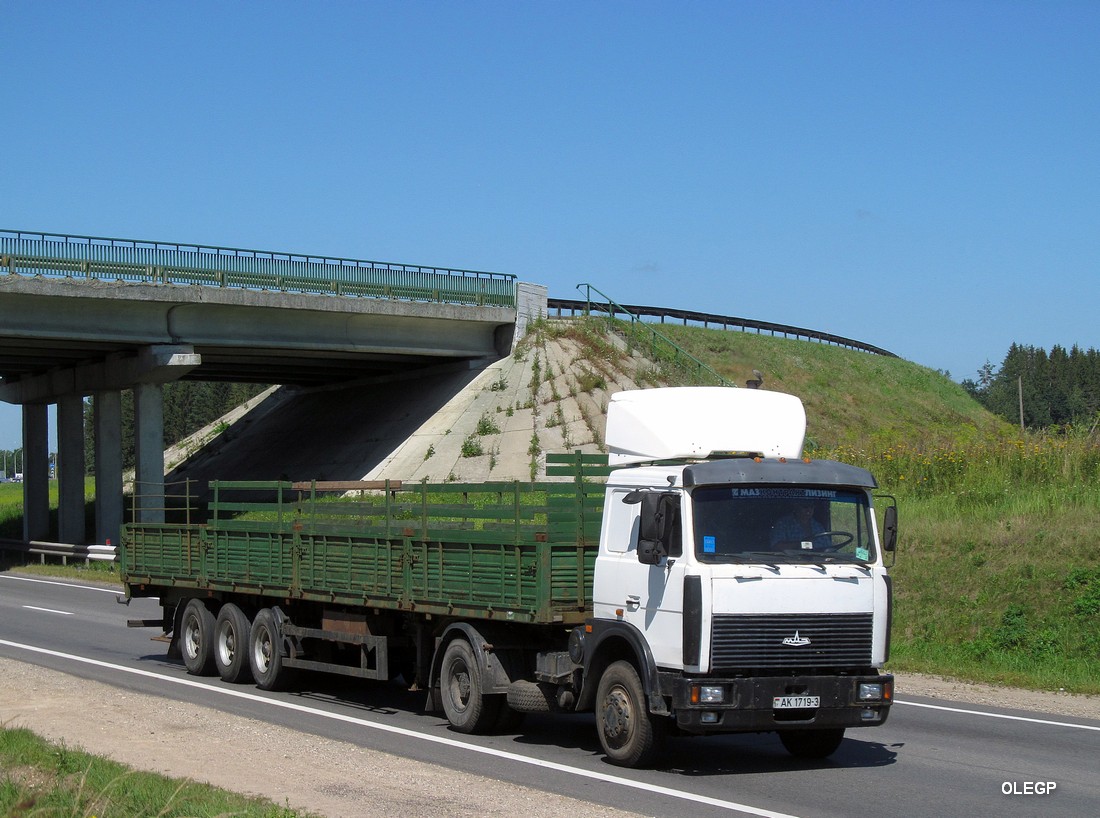 Гомельская область, № АК 1719-3 — МАЗ-5432 (общая модель)