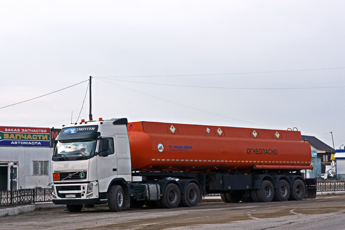 Магаданская область, № В 724 ОВ 49 — Volvo ('2008) FH-Series