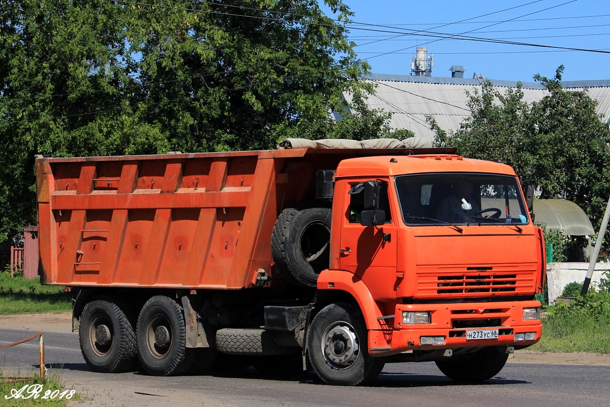 Тамбовская область, № Н 273 УС 68 — КамАЗ-6520-06 [65200F]