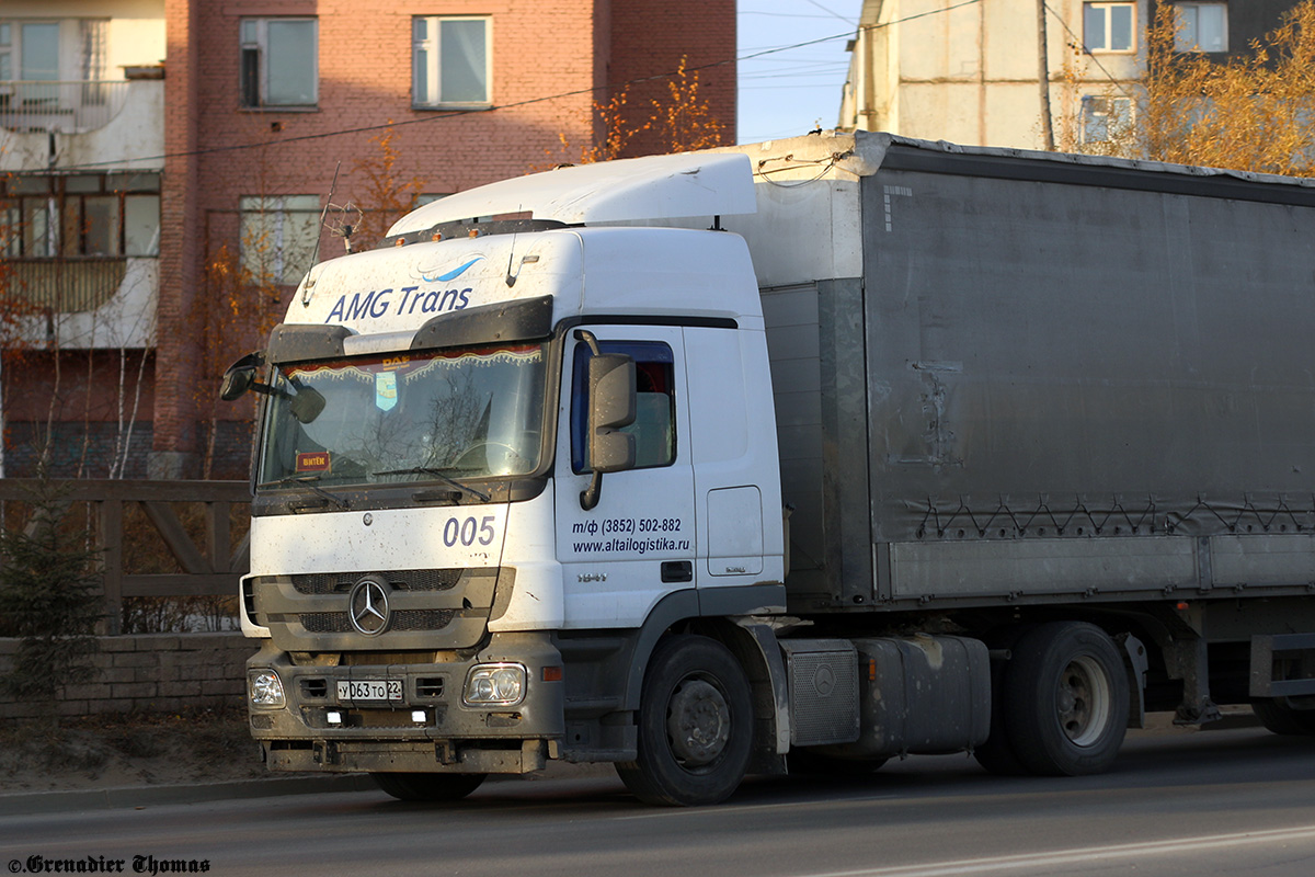 Алтай, № У 063 ТО 22 — Mercedes-Benz Actros ('2009) 1841