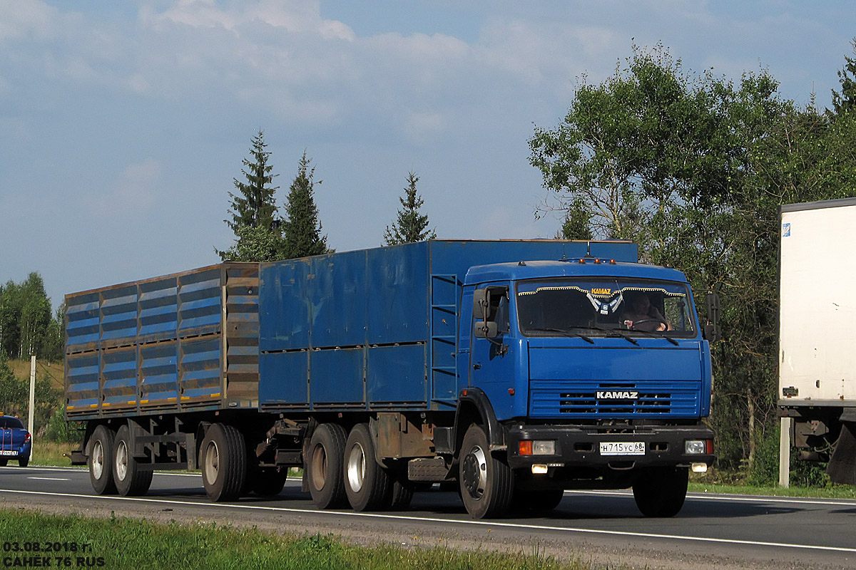 Тамбовская область, № Н 715 УС 68 — КамАЗ-53215-15 [53215R]