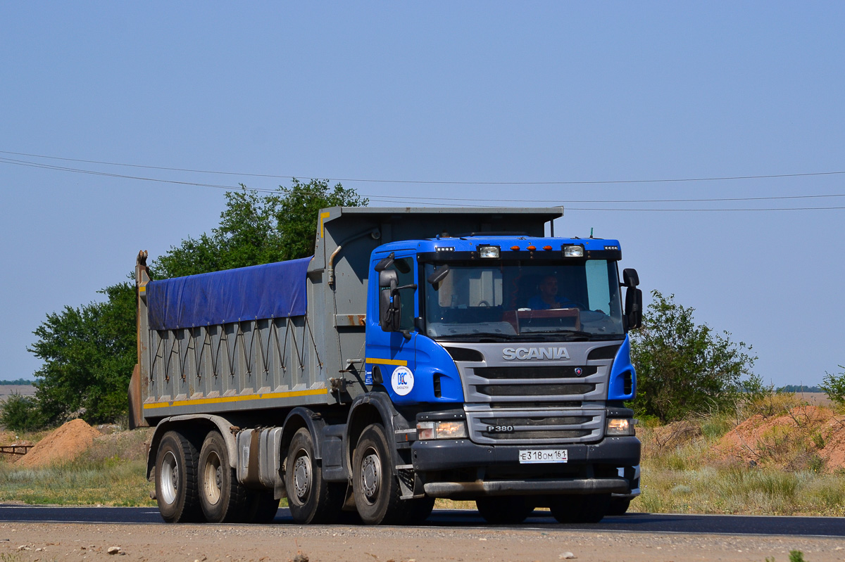 Волгоградская область, № Е 318 ОМ 161 — Scania ('2011) P380