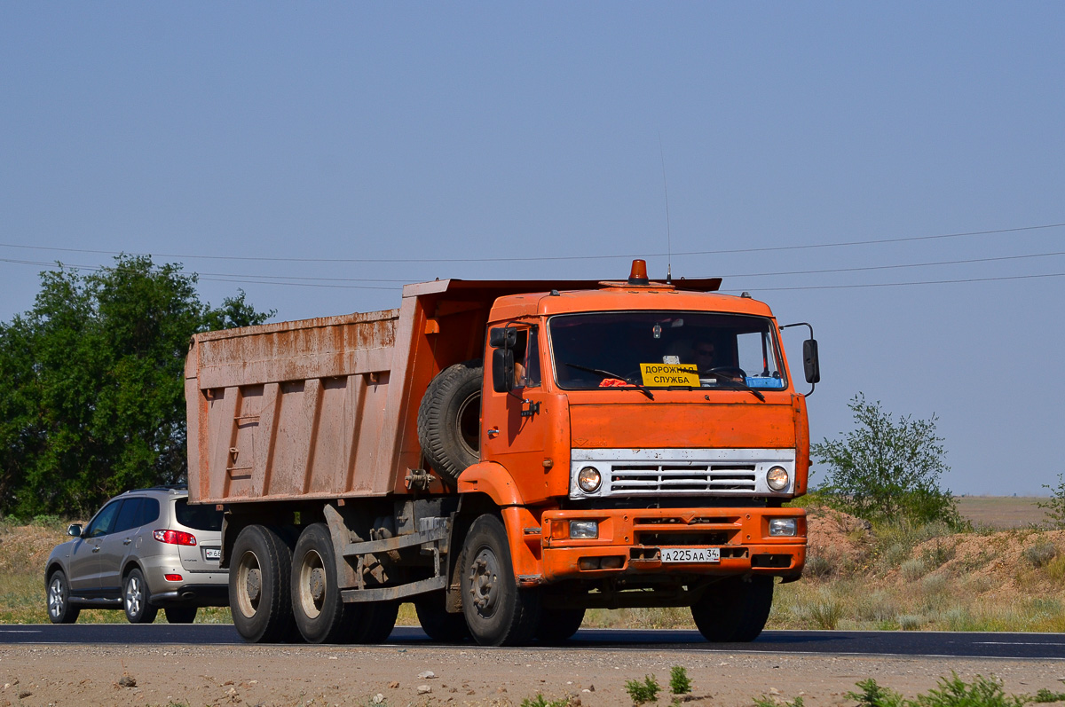 Волгоградская область, № А 225 АА 34 — КамАЗ-6520 [652000]