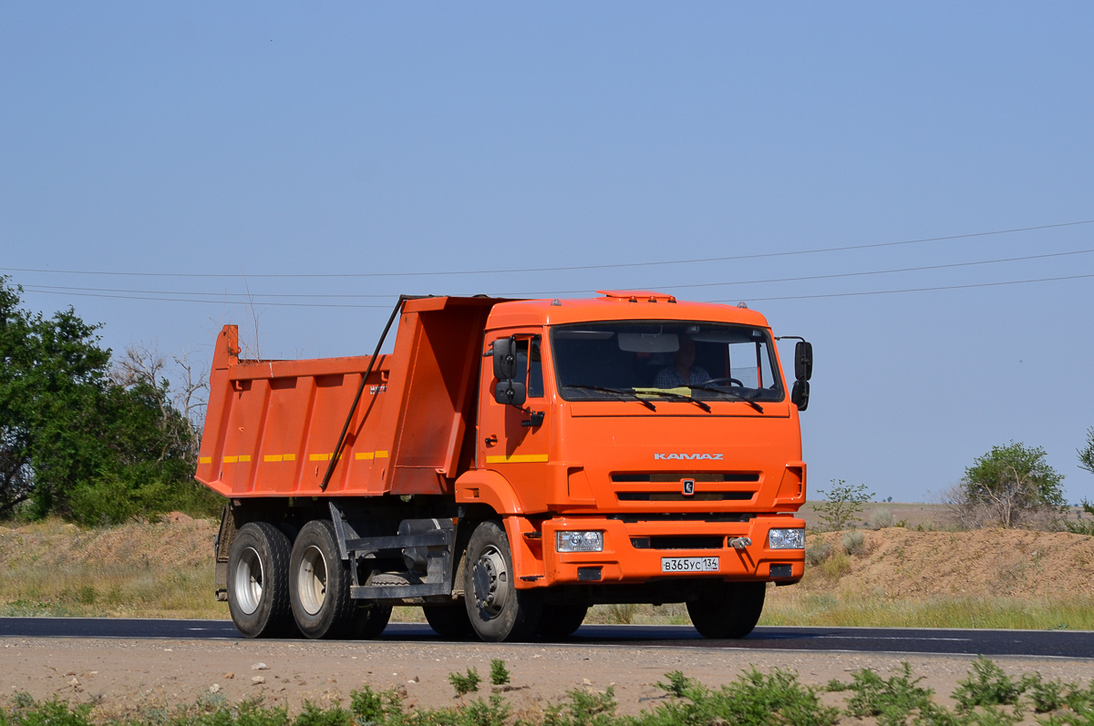 Волгоградская область, № В 365 УС 134 — КамАЗ-65115-42