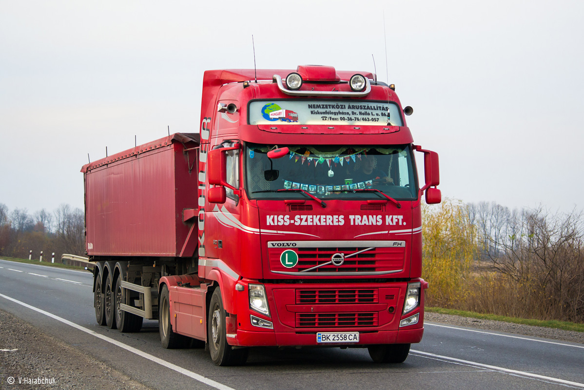 Ровненская область, № ВК 2558 СА — Volvo ('2008) FH.520