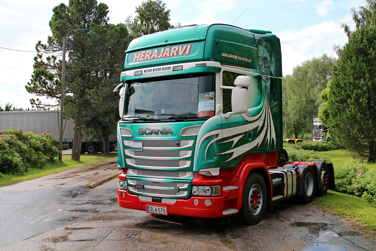 Финляндия, № ZLA-570 — Scania ('2013) R580