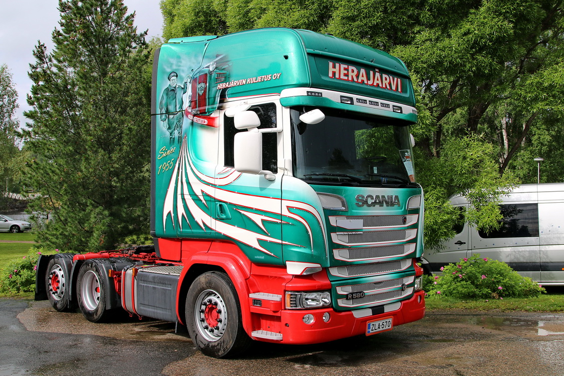 Финляндия, № ZLA-570 — Scania ('2013) R580