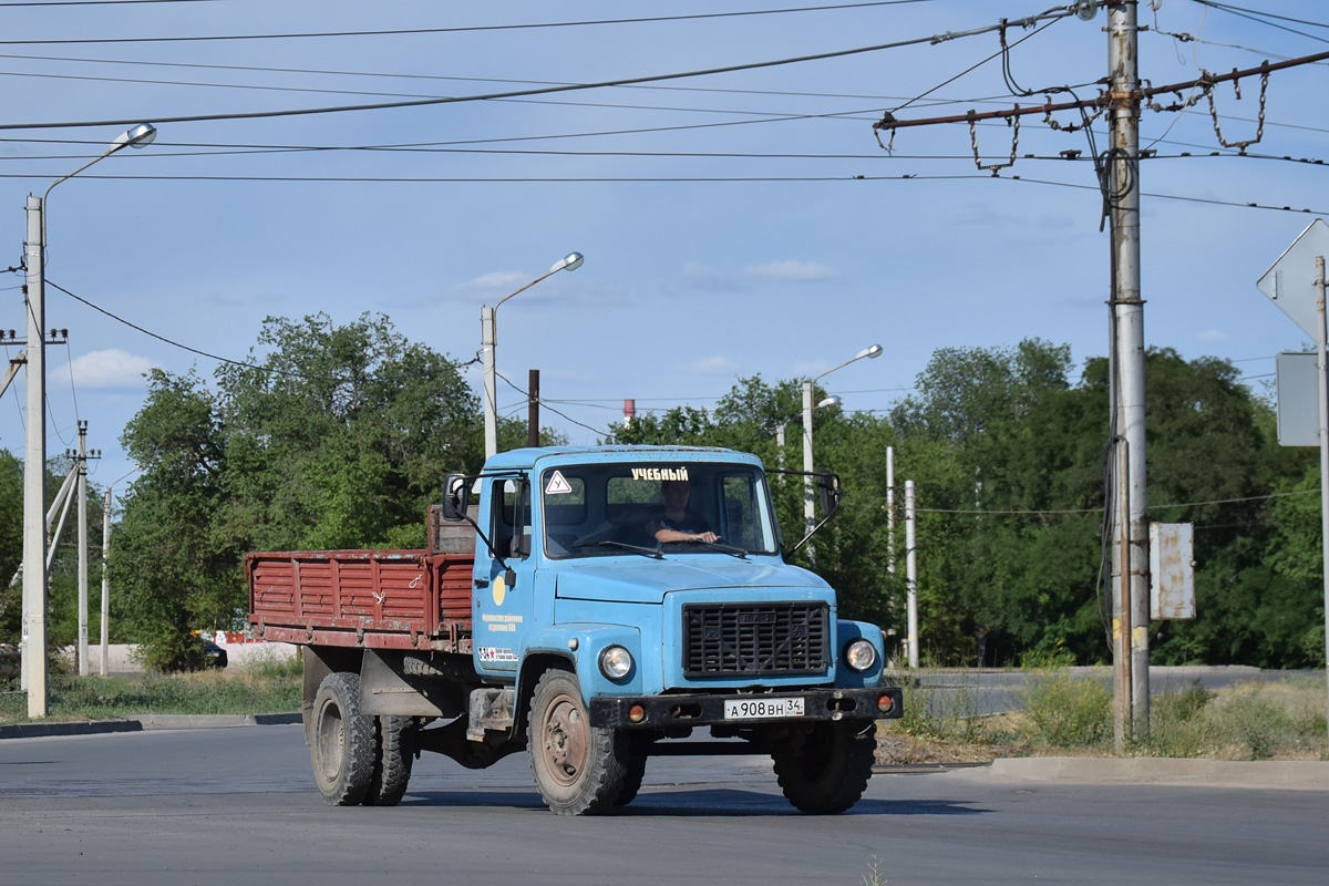 Волгоградская область, № А 908 ВН 34 — ГАЗ-3307