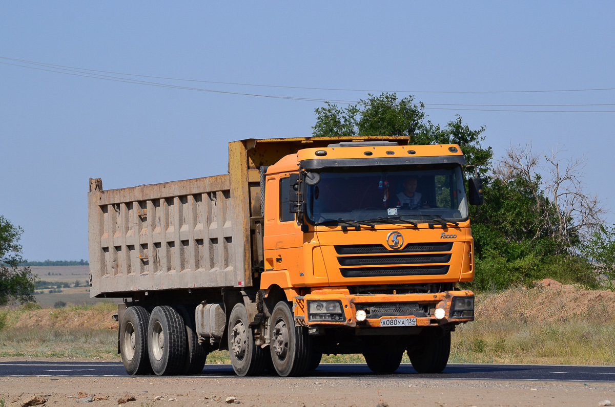 Волгоградская область, № А 080 УА 134 — Shaanxi Shacman F3000 SX331x