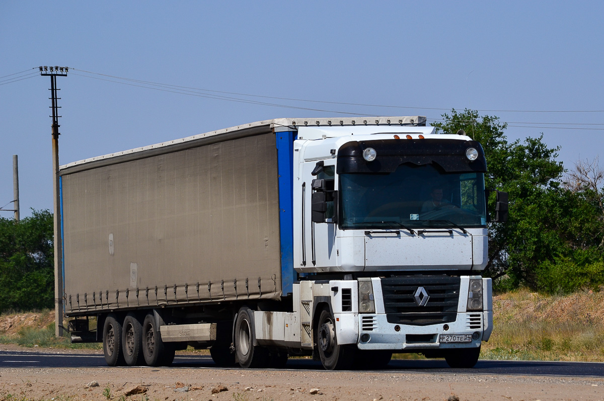 Волгоградская область, № Р 270 ТЕ 34 — Renault Magnum E-Tech ('2001)