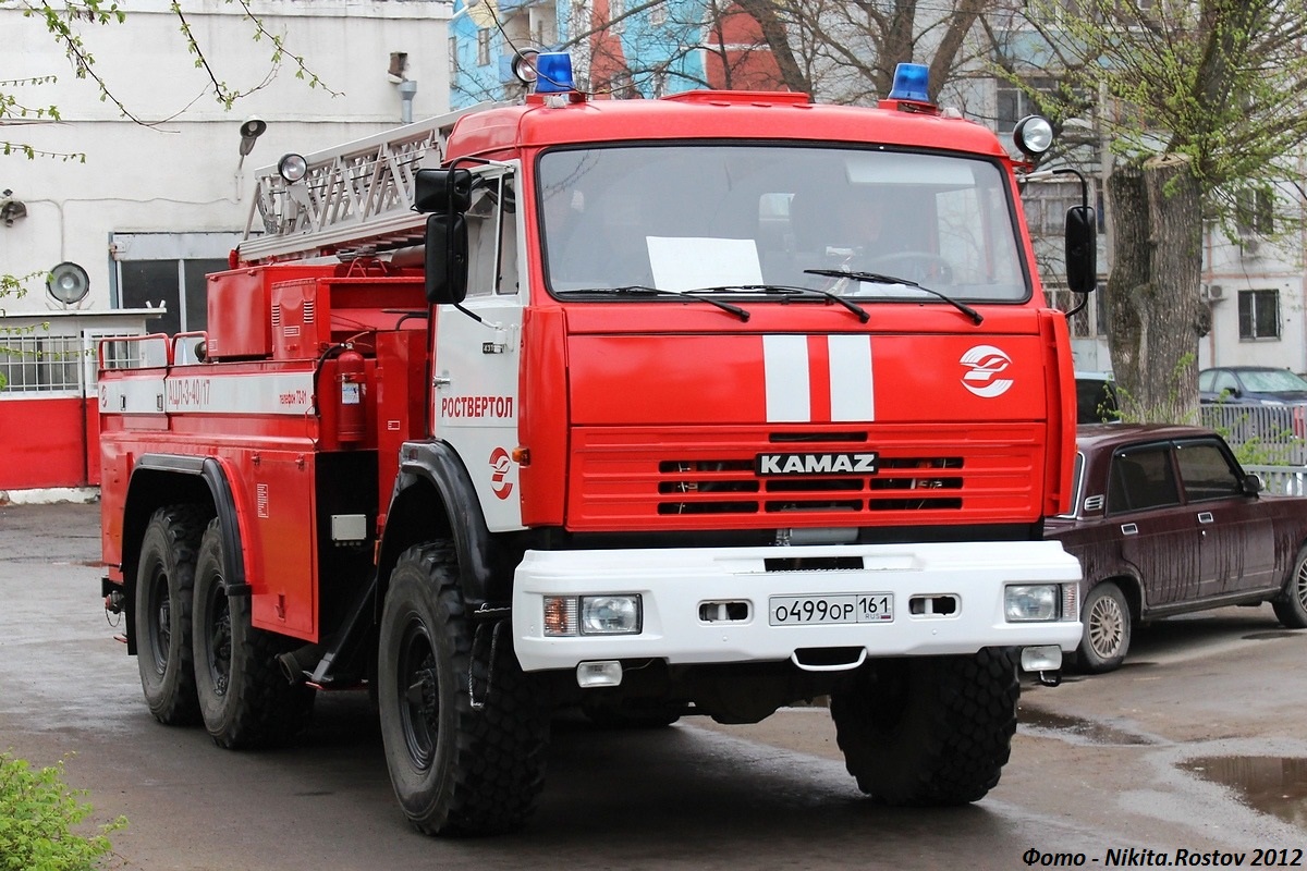 Ростовская область, № О 499 ОР 161 — КамАЗ-43118-15 [43118R]