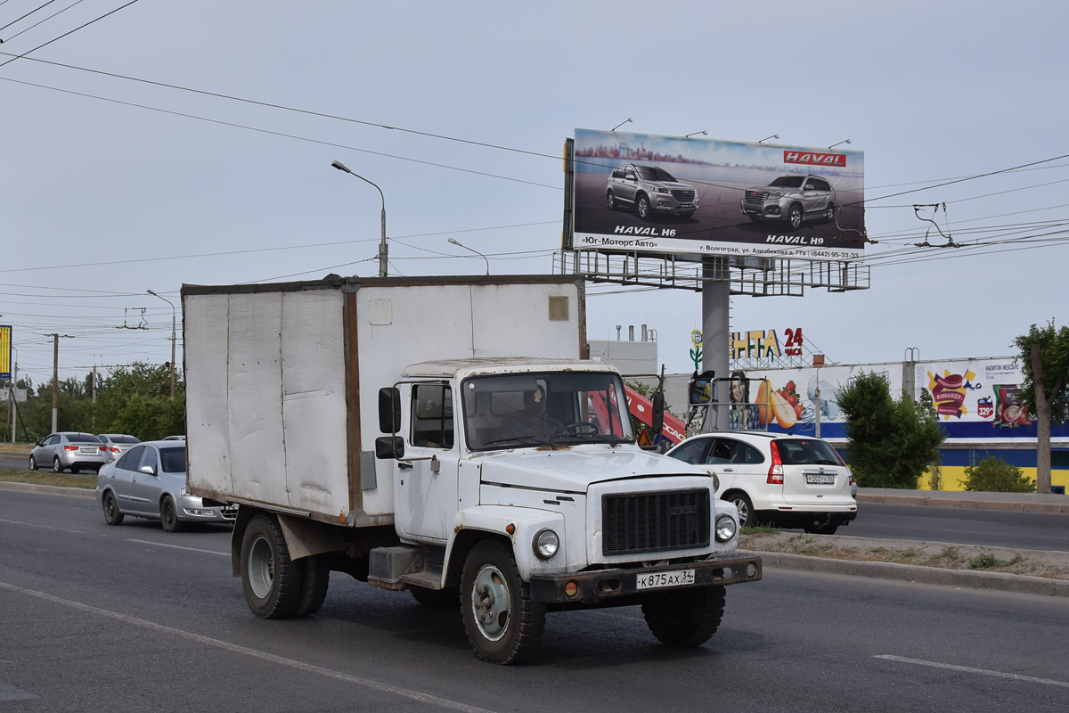 Волгоградская область, № К 875 АХ 34 — ГАЗ-3309