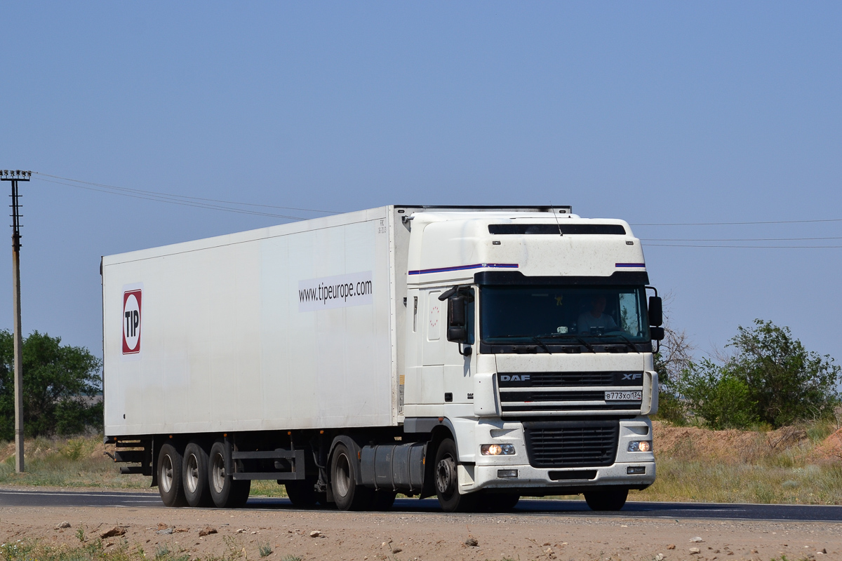 Волгоградская область, № В 773 ХО 134 — DAF XF95 FT