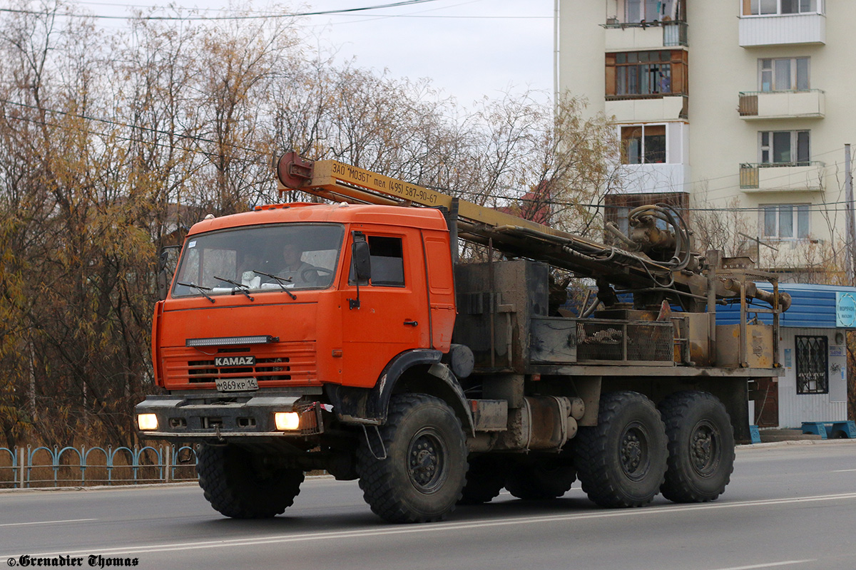 Саха (Якутия), № М 869 КР 14 — КамАЗ-43114-15 [43114R]