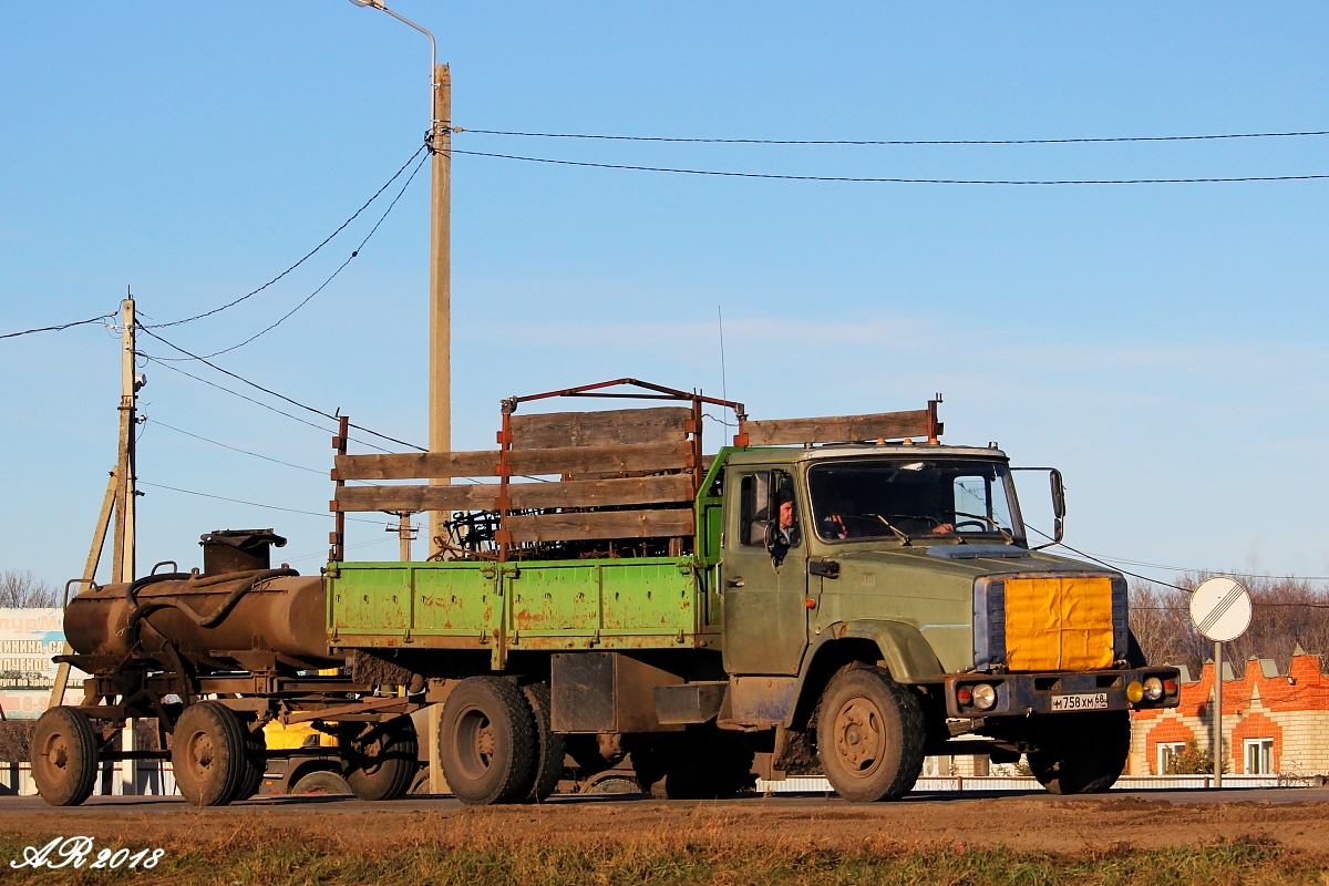 Тамбовская область, № М 758 ХМ 68 — ЗИЛ-433100