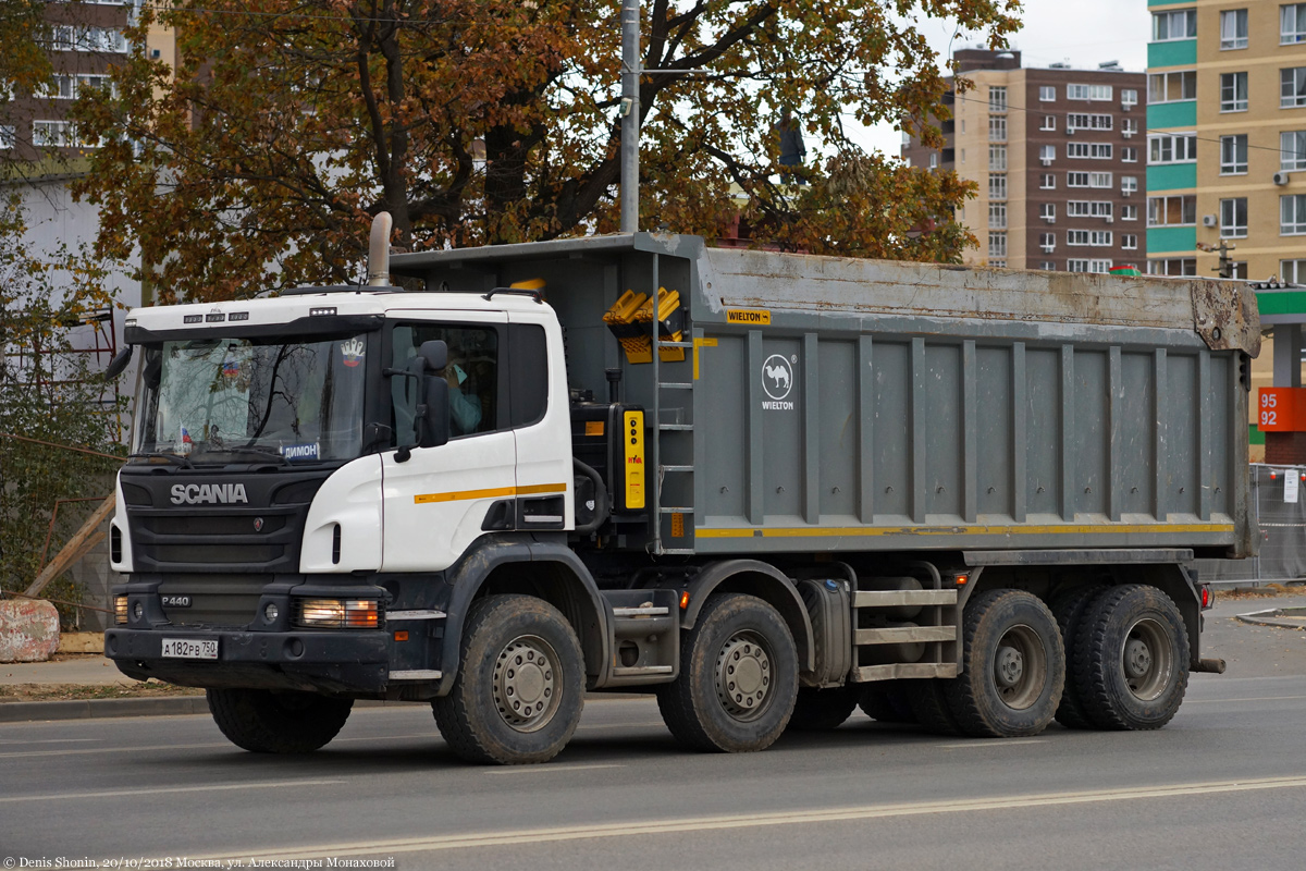 Московская область, № А 182 РВ 750 — Scania ('2011) P440