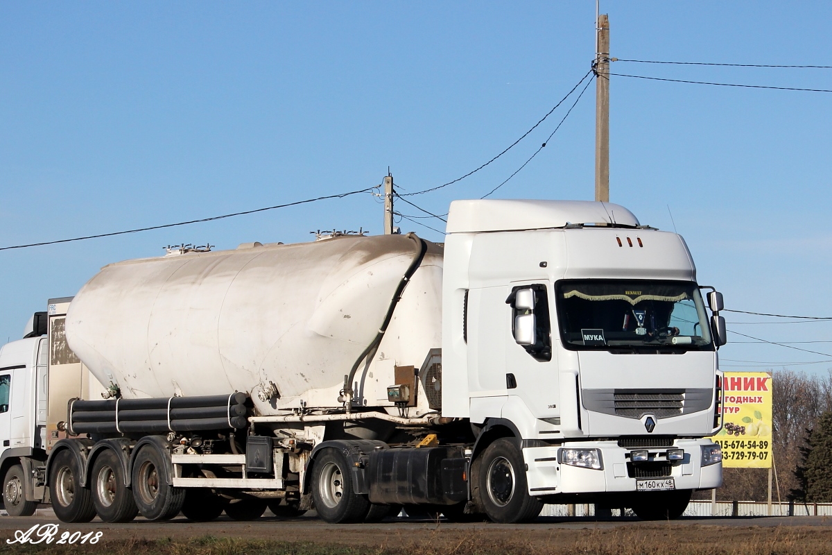 Липецкая область, № М 160 КХ 48 — Renault Premium ('2006)