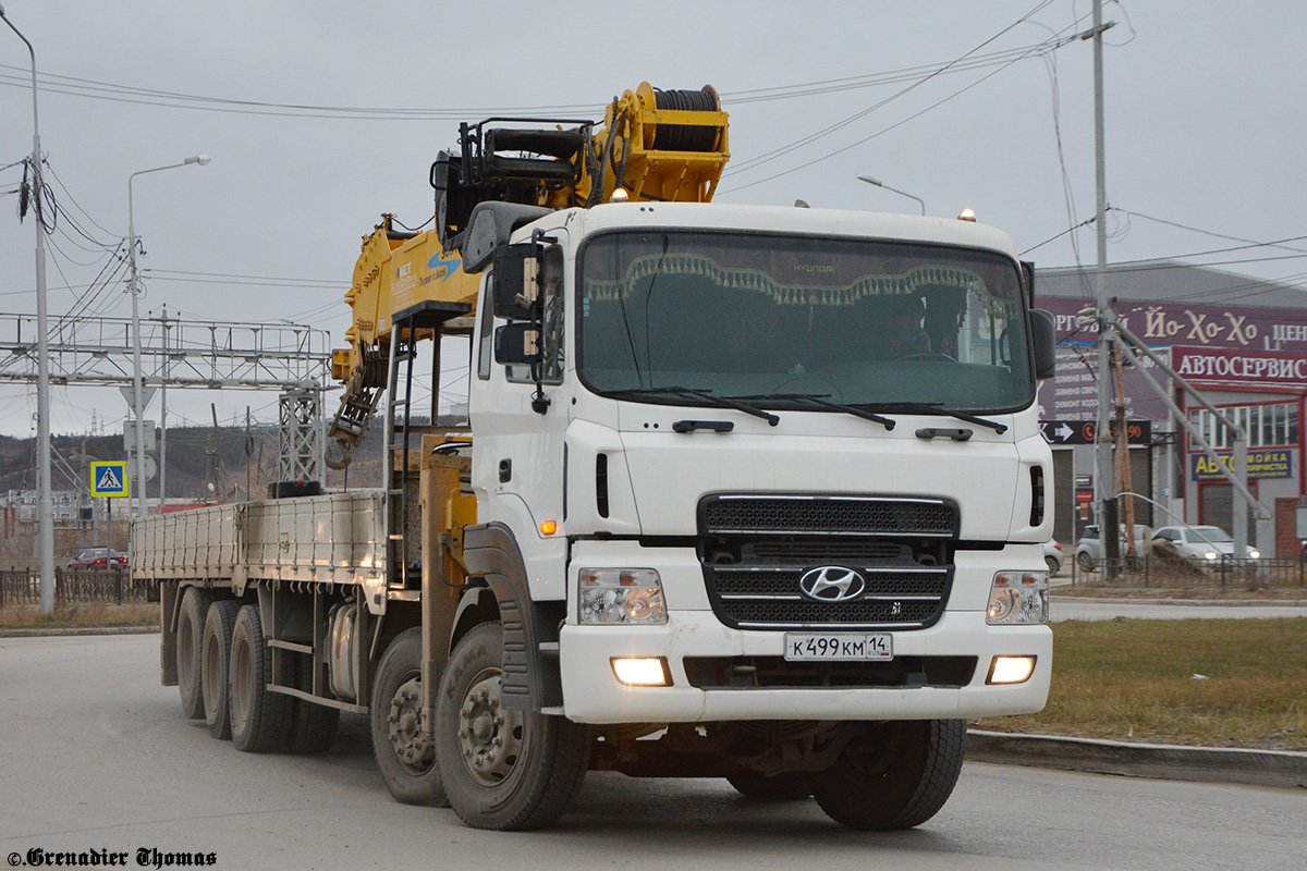 Саха (Якутия), № К 499 КМ 14 — Hyundai Power Truck HD320