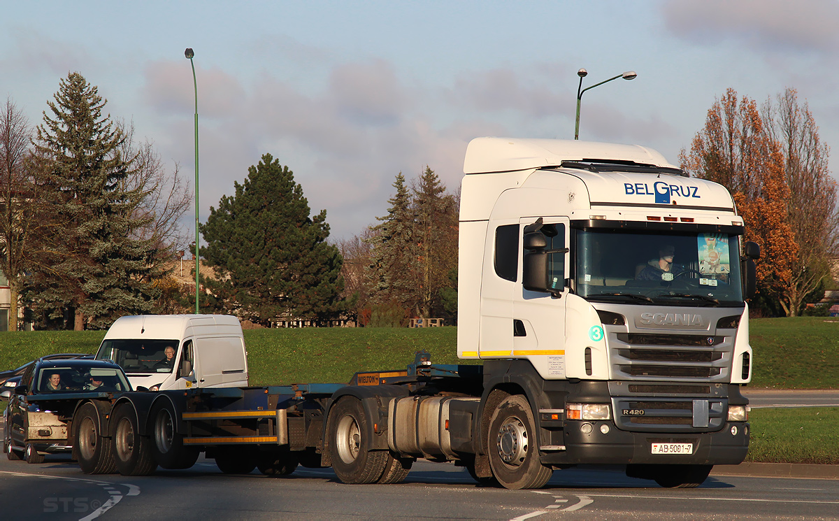 Минск, № АВ 5001-7 — Scania ('2004) R420