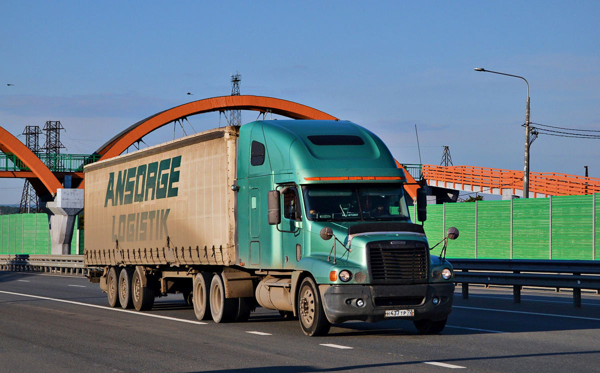 Тюменская область, № Н 437 ТР 72 — Freightliner Century Class