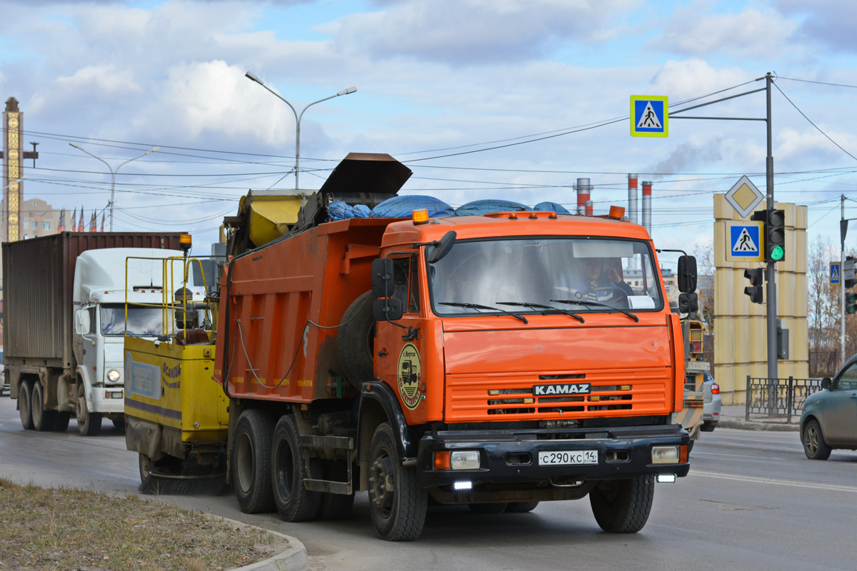 Саха (Якутия), № 8 — КамАЗ-65115 [651150]