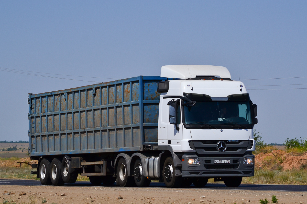 Краснодарский край, № С 415 НВ 123 — Mercedes-Benz Actros '09 2541 [Z9M]