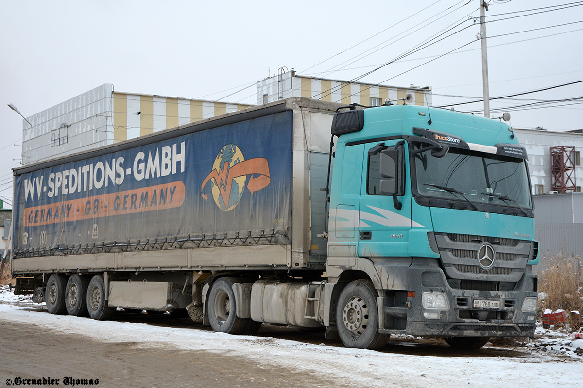 Киргизия, № 08 788 ABB — Mercedes-Benz Actros ('2009) 1846