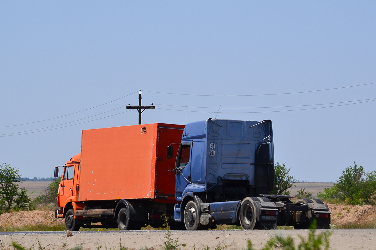 Волгоградская область, № А 221 КУ 34 — КамАЗ-4308 [430800]; Волгоградская область, № С 211 КА 34 — Renault Premium ('1996)