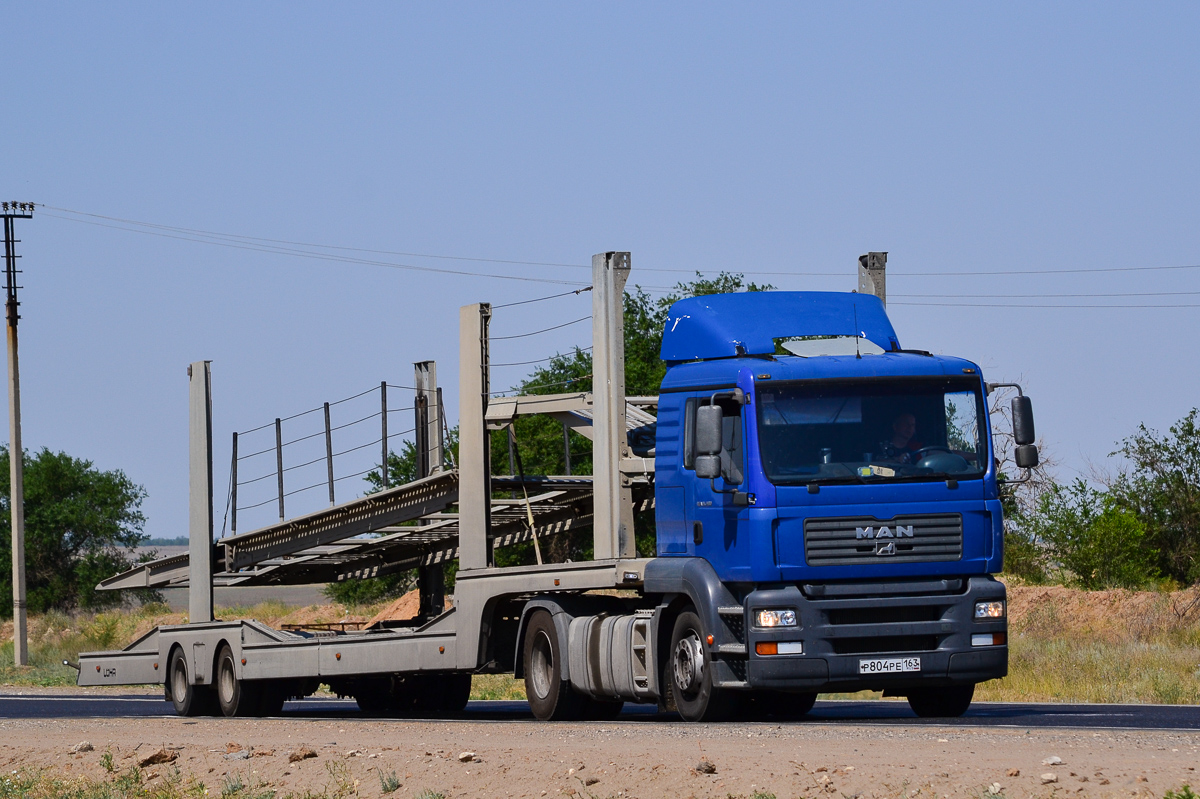 Самарская область, № Р 804 РЕ 163 — MAN TGA (общая модель)