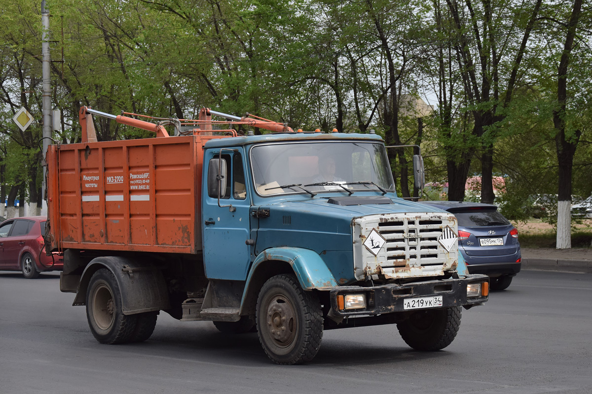 Волгоградская область, № А 219 УК 34 — ЗИЛ-432932