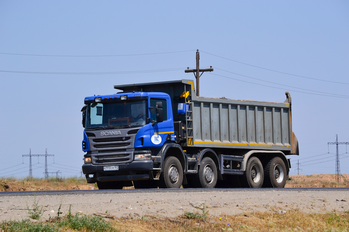 Волгоградская область, № Е 318 ОМ 161 — Scania ('2011) P380