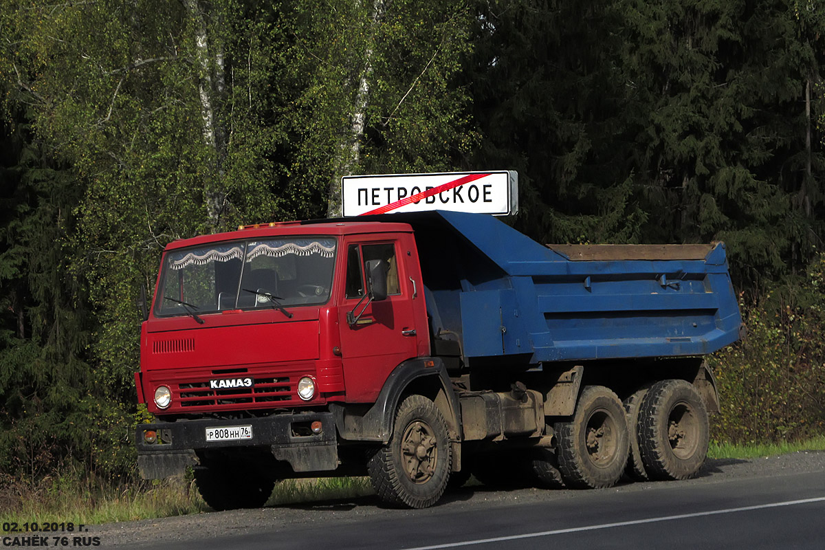 Ярославская область, № Р 808 НН 76 — КамАЗ-5511