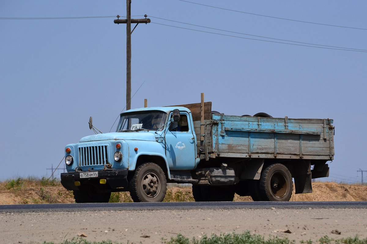 Волгоградская область, № В 758 НМ 64 — ГАЗ-53-27