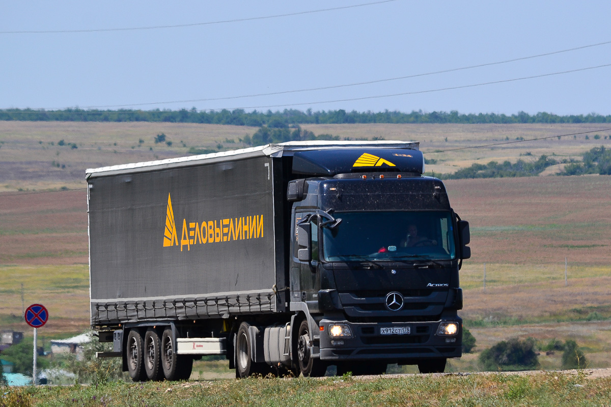 Волгоградская область, № Х 912 СТ 178 — Mercedes-Benz Actros ('2009) 1844