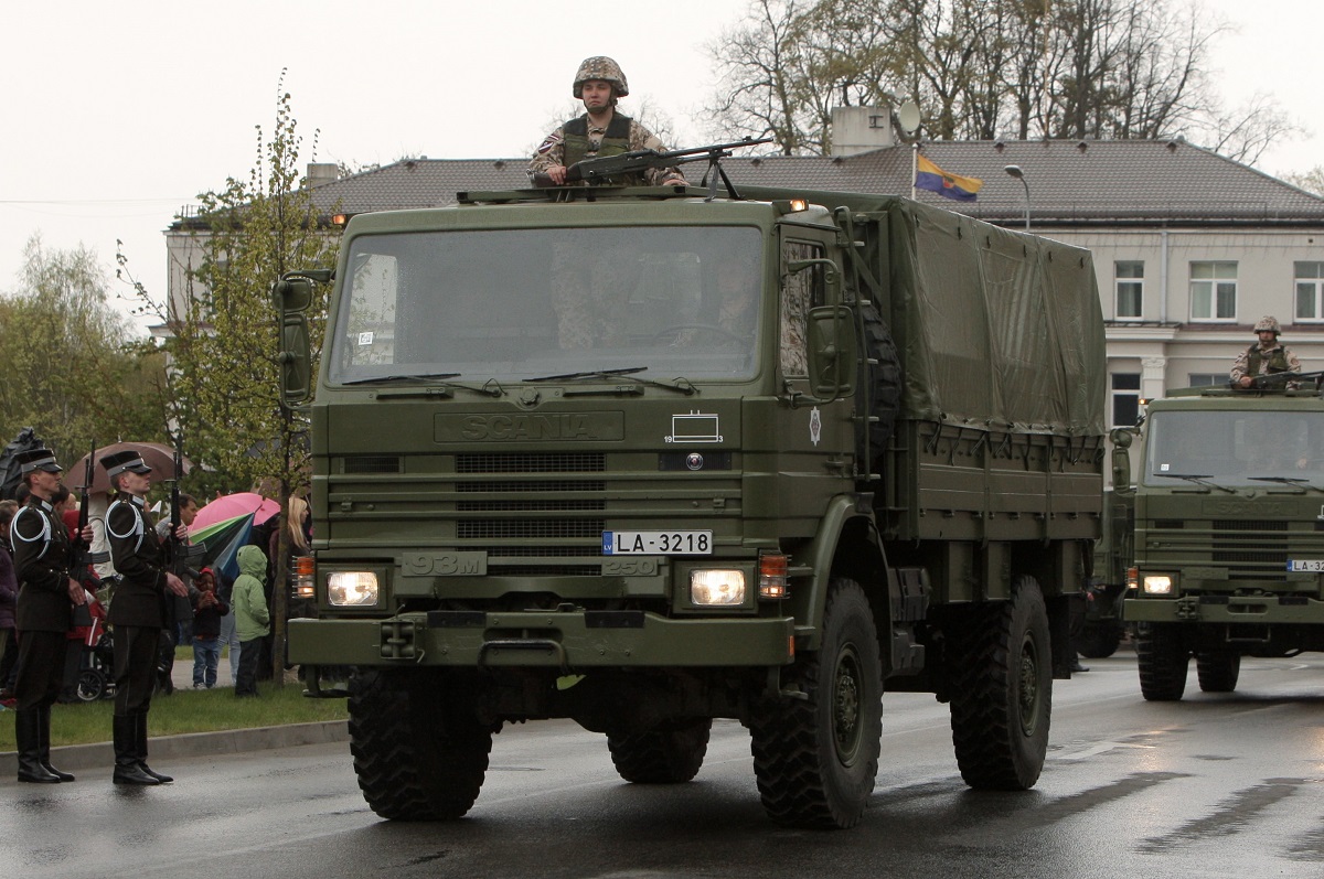 Латвия, № LA-3218 — Scania (II) P93M