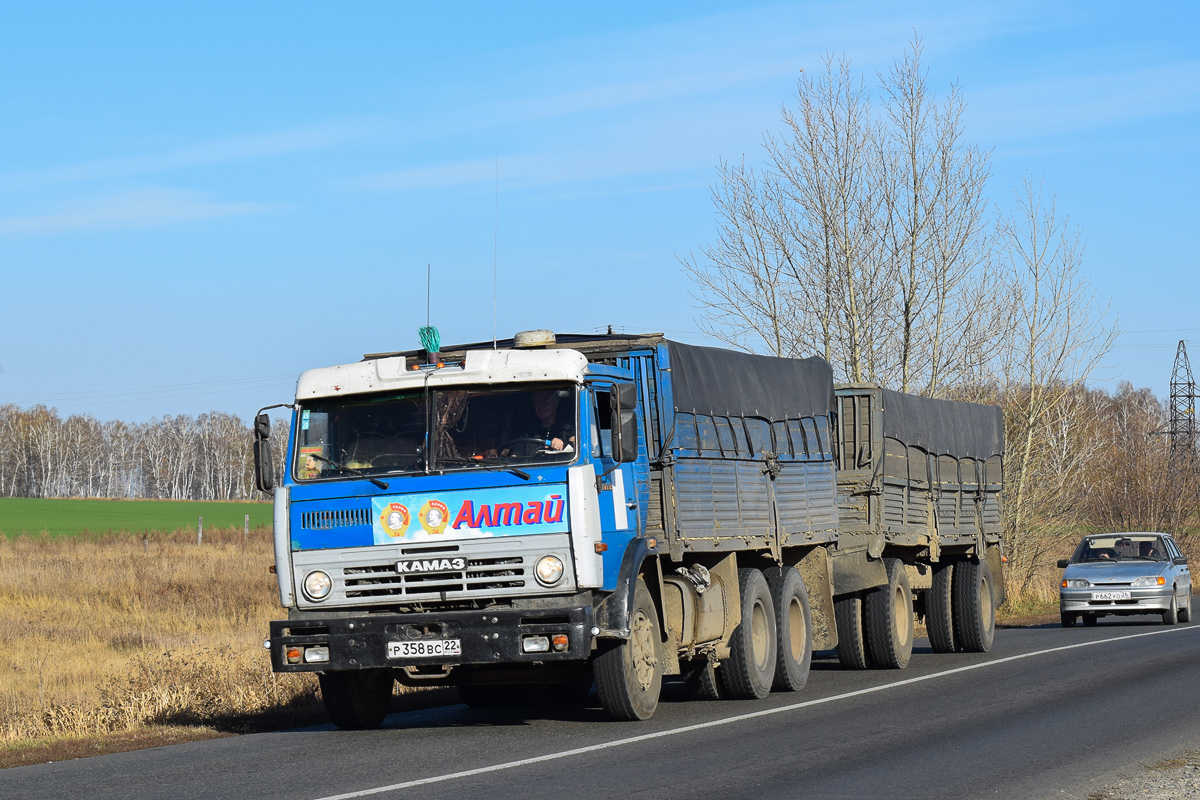 Алтайский край, № Р 358 ВС 22 — КамАЗ-5320