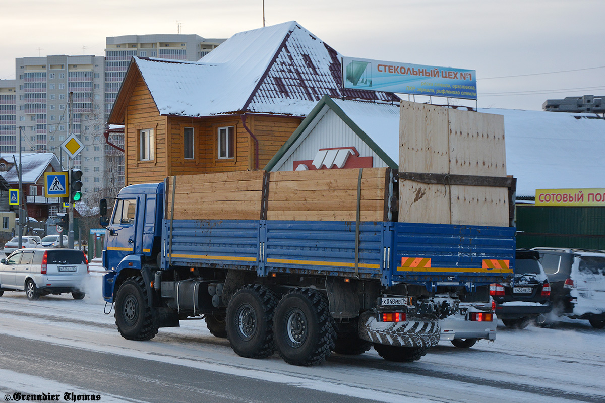 Саха (Якутия), № Х 048 МВ 14 — КамАЗ-43118-46