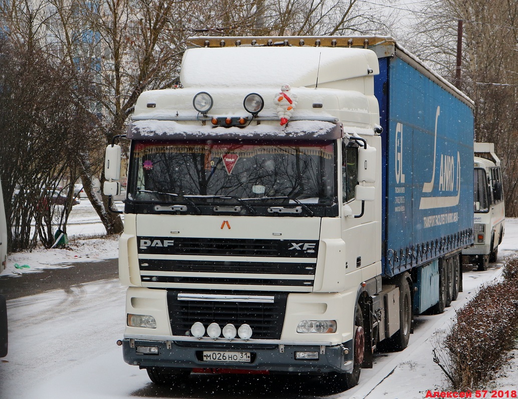 Белгородская область, № М 026 НО 31 — DAF XF95 FT