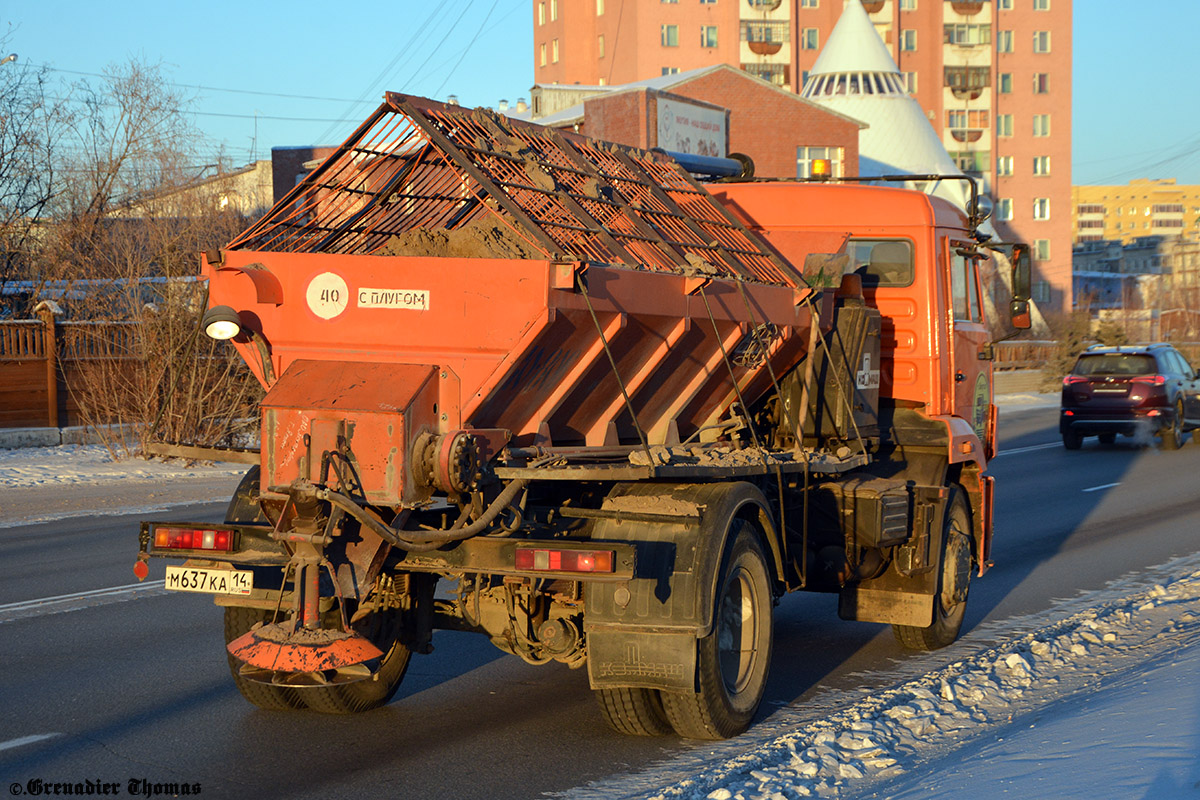 Саха (Якутия), № М 637 КА 14 — КамАЗ-43253-H3