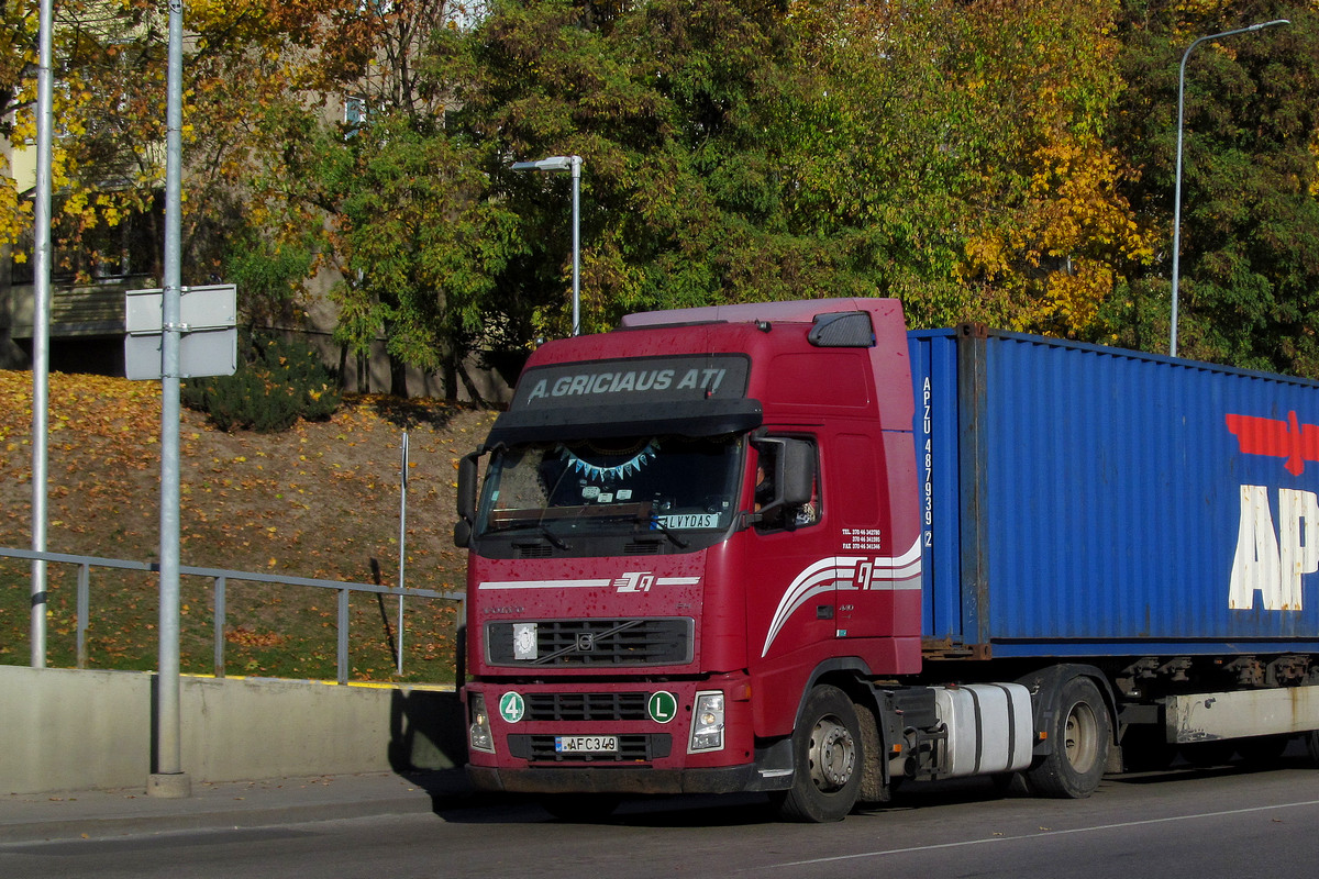 Литва, № AFC 349 — Volvo ('2002) FH12.440