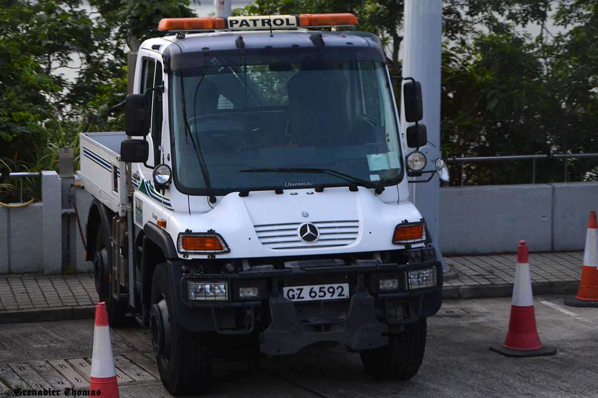 Китай, № GZ 6592 — Mercedes-Benz Unimog (общ.м)