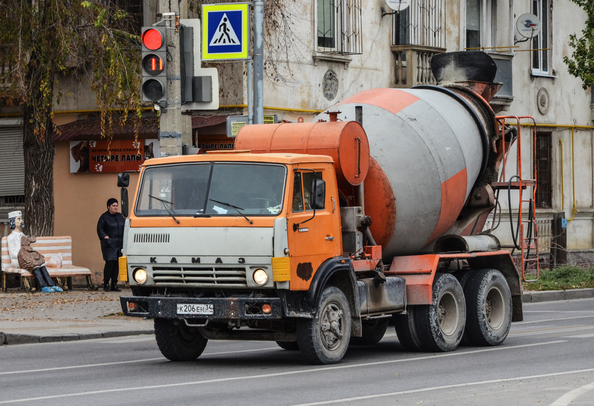 Волгоградская область, № К 206 ЕН 34 — КамАЗ-55111 [551110]