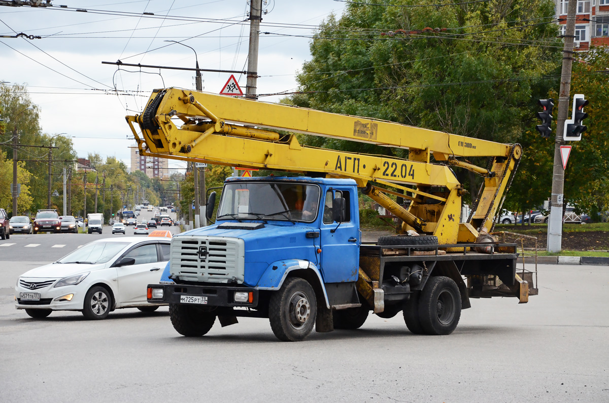 Владимирская область, № М 725 РТ 33 — ЗИЛ-433362