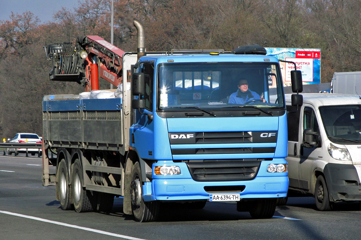 Киев, № АА 6394 ТН — DAF CF85 FAS