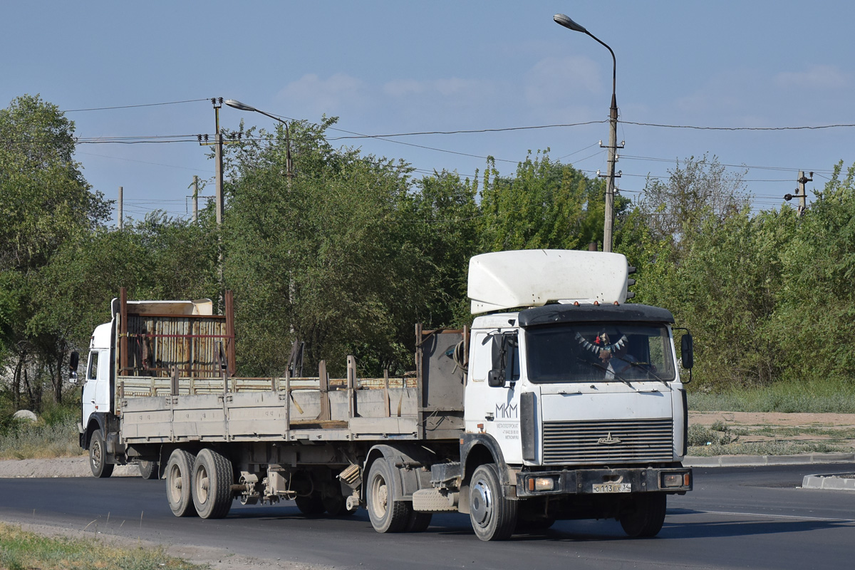 Волгоградская область, № С 113 ЕХ 34 — МАЗ-543203